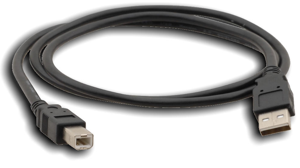 300091 USB kabel type A-B, lengte 1.8m